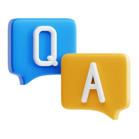 Qa Session  3D Icon