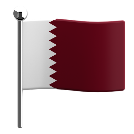 Qatar  3D Icon