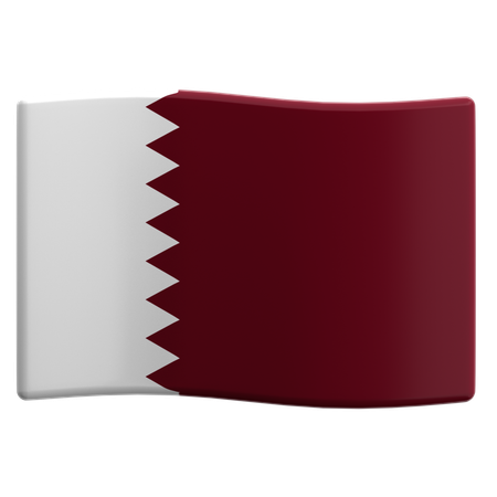 Qatar  3D Icon