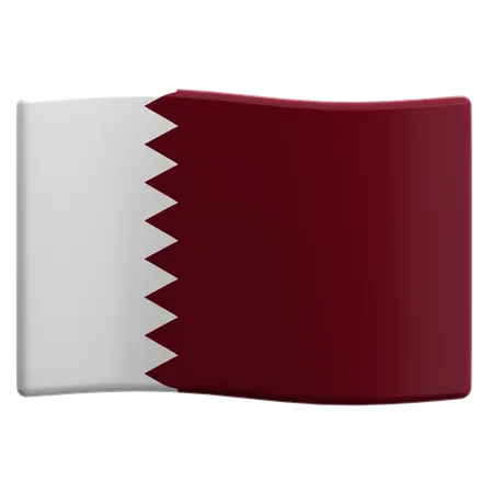 Qatar  3D Icon