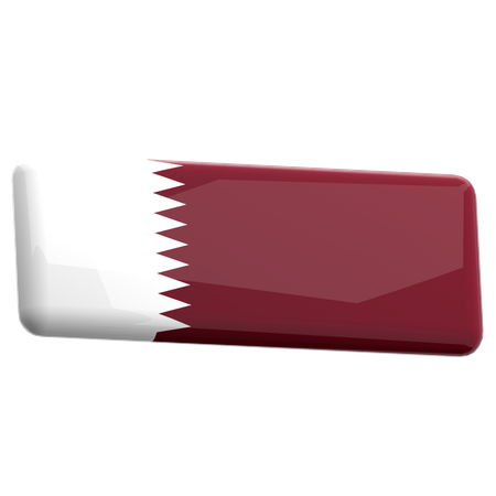 Qatar  3D Icon