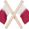 3d for qatar flag