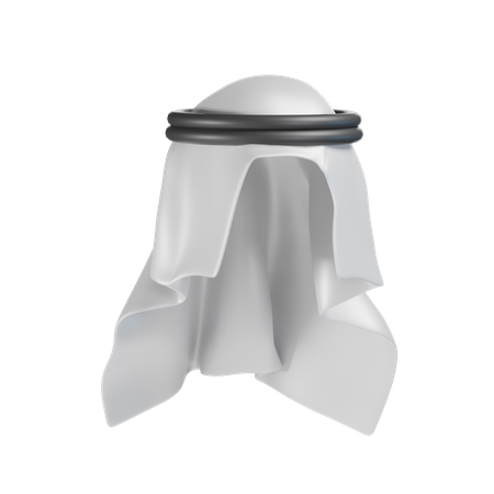 Écharpe keffieh qatar  3D Icon