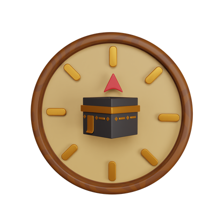 Qibla  3D Icon