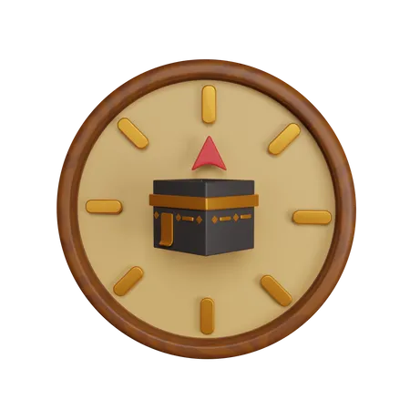 Qibla  3D Icon