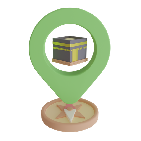 Qibla Finder  3D Icon