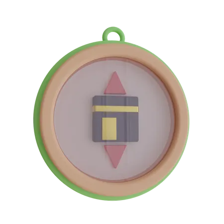 Qibla Finder  3D Icon