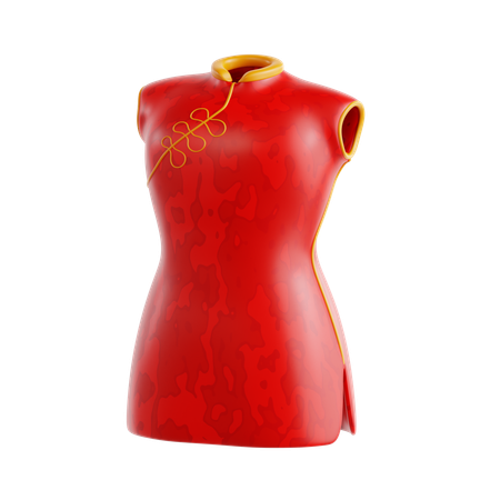 Qipao  3D Icon