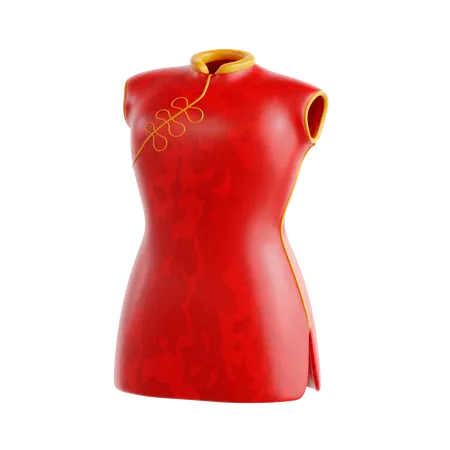 Qipao  3D Icon