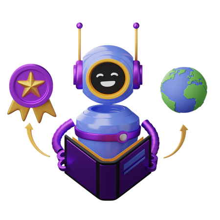 Qlearning  3D Icon