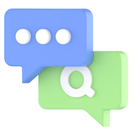 Conversation For Customer 3D Icon