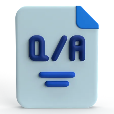 QNA  3D Icon