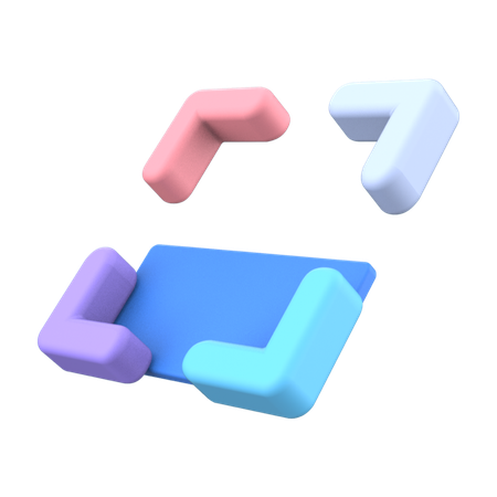 QR 코드 스캐너  3D Icon