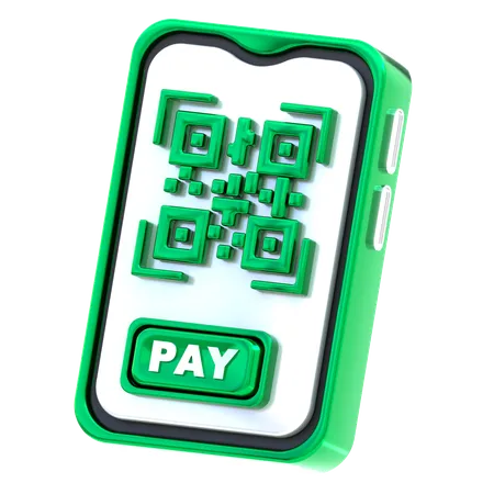 QR 코드  3D Icon