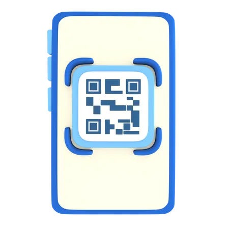 Qr Code  3D Icon