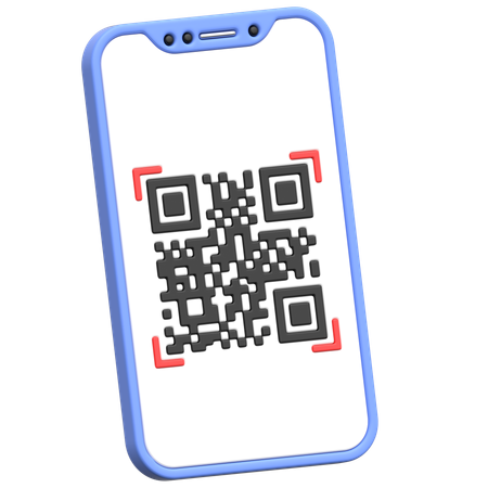Qr Code  3D Icon