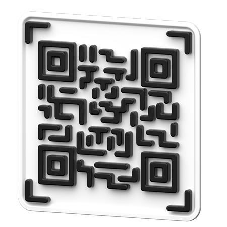 Qr Code  3D Icon