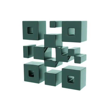 Qr Code  3D Icon