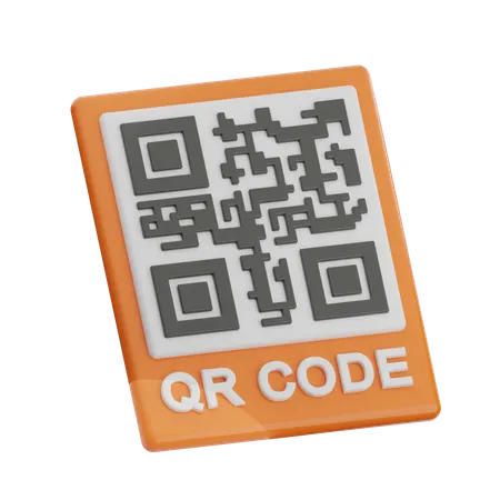 Qr Code  3D Icon