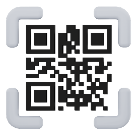 Qr Code  3D Icon