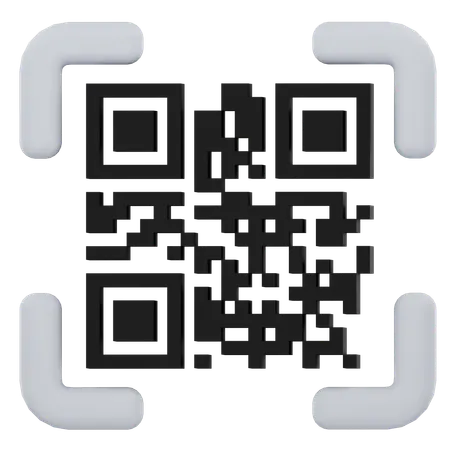 Qr Code  3D Icon