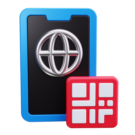 Qr Code  3D Icon