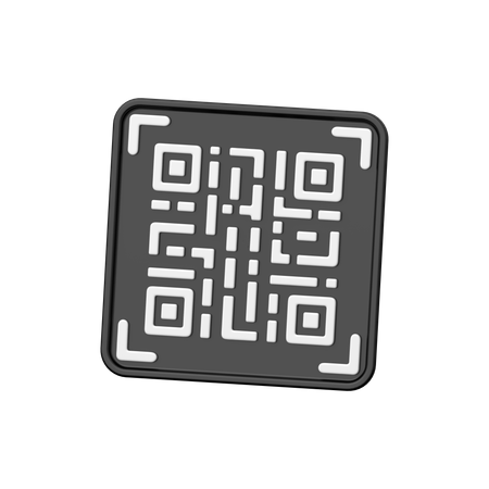 Qr Code  3D Icon