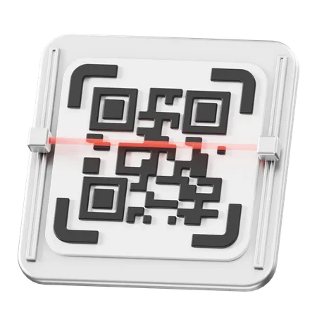 Qr Code  3D Icon