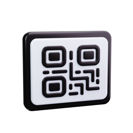 Qr Code  3D Icon