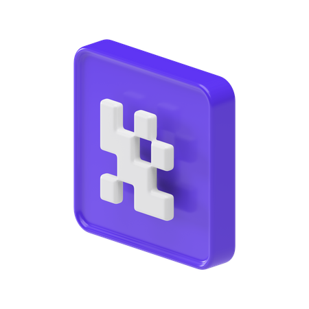 QR-code  3D Icon