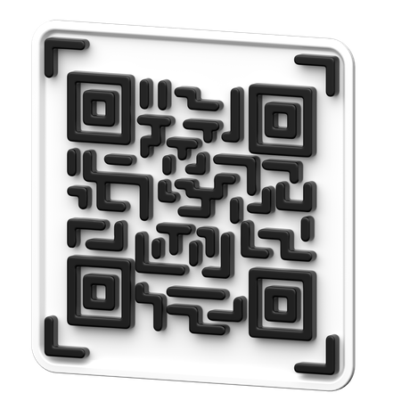 Qr Code  3D Icon