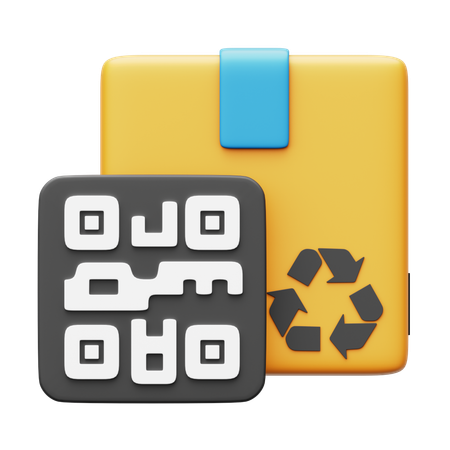 Qr Code  3D Icon