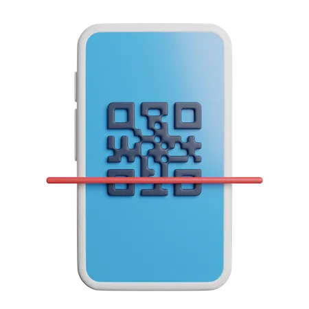 QR Code Scanner 3D Icon