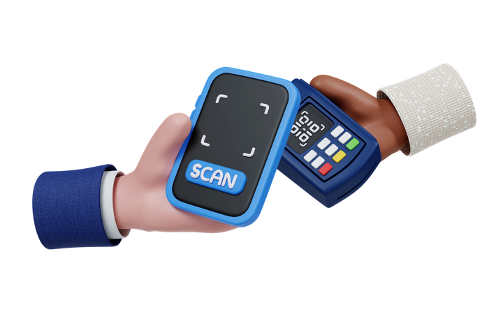 Qr Code Scan  3D Icon