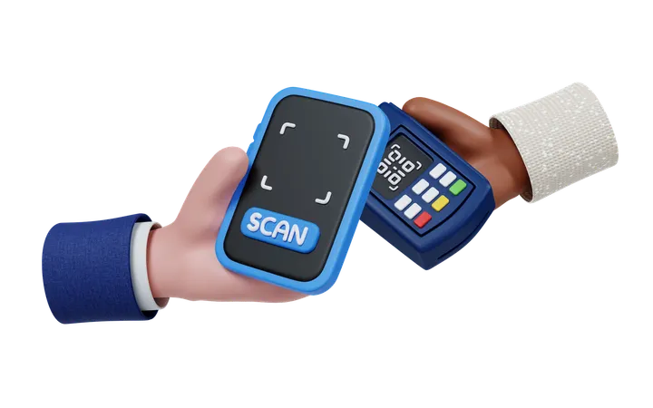 Qr Code Scan  3D Icon