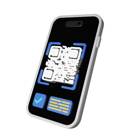 Qr Code Scanner  3D Icon