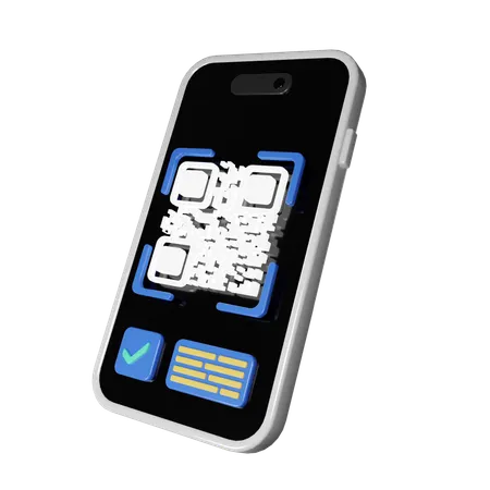 Qr Code Scanner  3D Icon