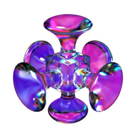 Quad Mushroom Cap  3D Icon