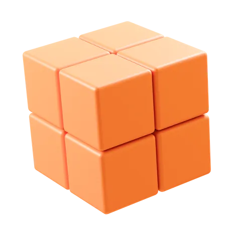 Quadbox Shape  3D Icon
