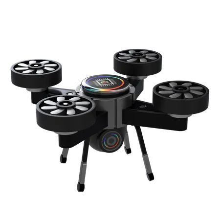 Quadcopter Drone  3D Icon