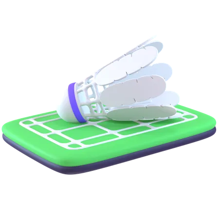 Quadra de badminton  3D Icon