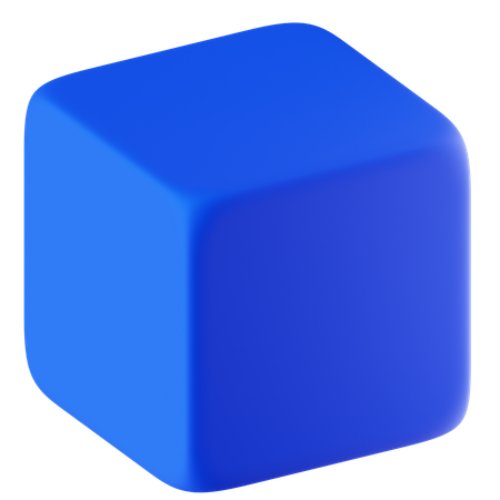 Quadrado  3D Icon