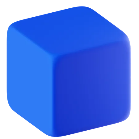 Quadrado  3D Icon