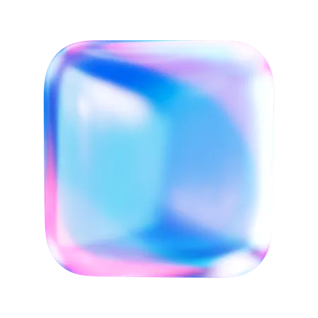 Quadrado  3D Icon