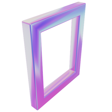 Quadrado Abstrato  3D Icon