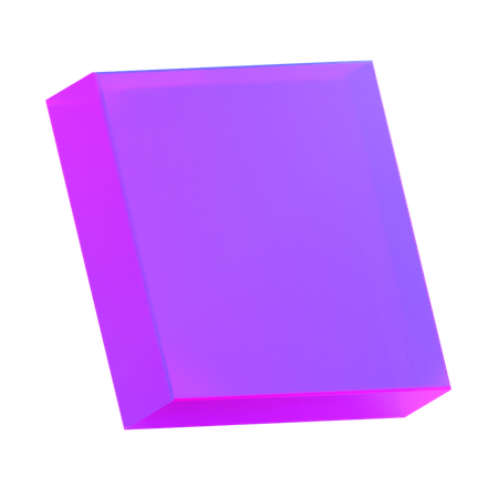 Forma quadrada  3D Icon