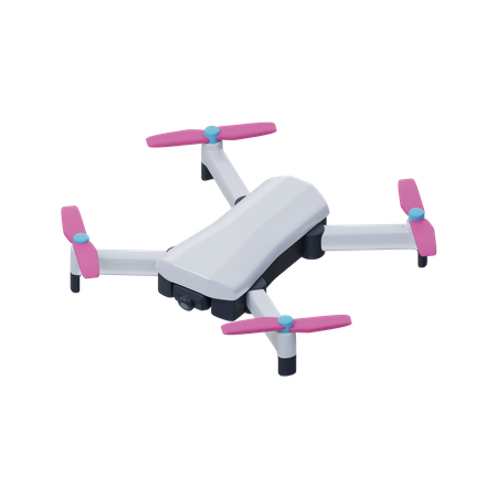 Drone quadricóptero  3D Icon