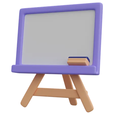 Quadro branco  3D Icon