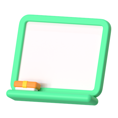 Quadro branco  3D Icon