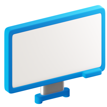 Quadro branco  3D Icon